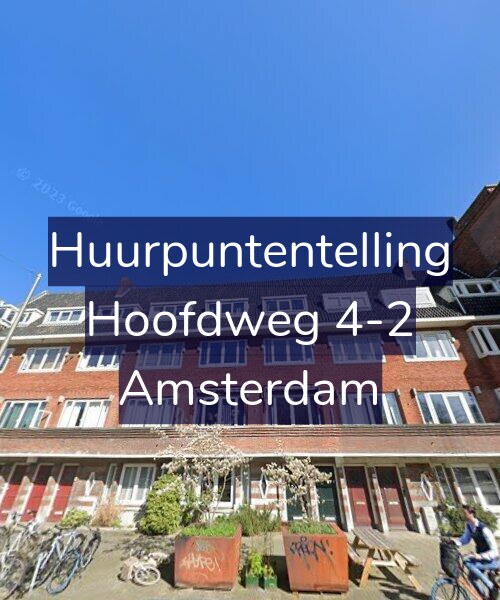 Foto gevel Huurpuntentelling voor Hoofdweg 4-2, Amsterdam
