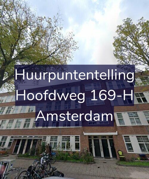 Foto gevel Huurpuntentelling voor Hoofdweg 169-H, Amsterdam