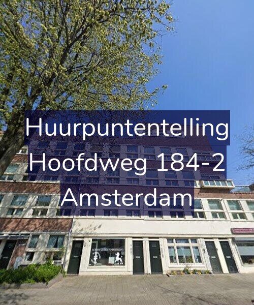 Foto gevel Huurpuntentelling voor Hoofdweg 184-2, Amsterdam