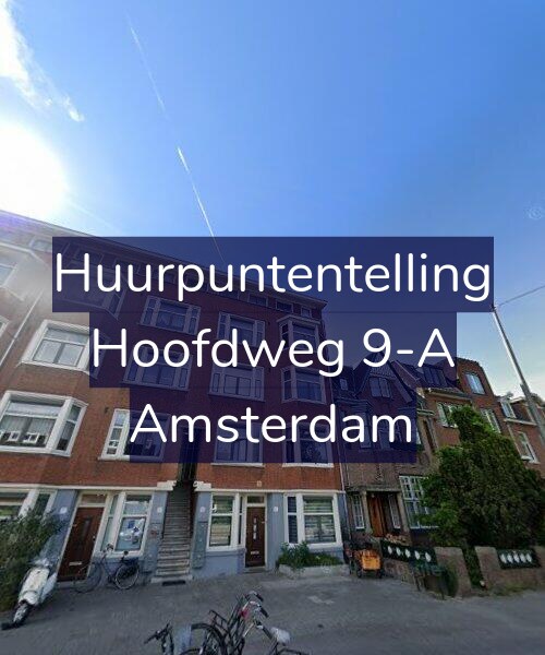 Foto gevel Huurpuntentelling voor Hoofdweg 9-A, Amsterdam