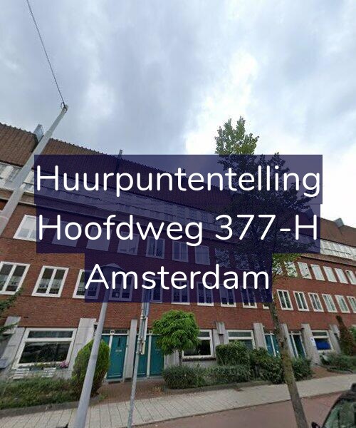 Foto gevel Huurpuntentelling voor Hoofdweg 377-H, Amsterdam
