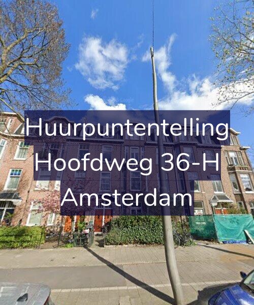 Foto gevel Huurpuntentelling voor Hoofdweg 36-H, Amsterdam