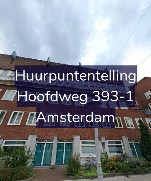 Foto gevel Huurpuntentelling voor Hoofdweg 393-1, Amsterdam
