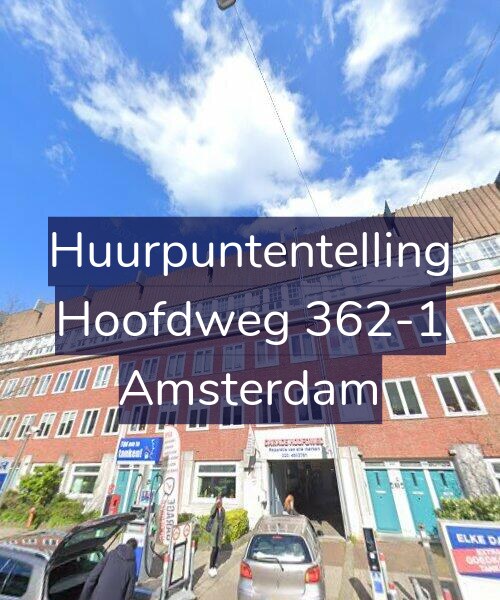 Foto gevel Huurpuntentelling voor Hoofdweg 362-1, Amsterdam