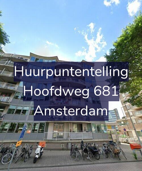 Foto gevel Huurpuntentelling voor Hoofdweg 681, Amsterdam