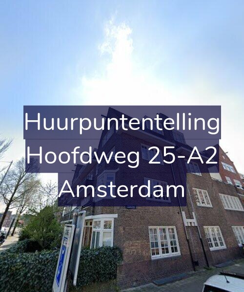 Foto gevel Huurpuntentelling voor Hoofdweg 25-A2, Amsterdam