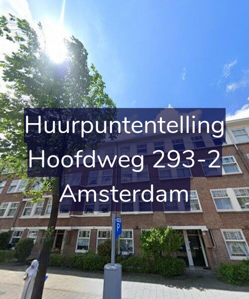 Foto gevel Huurpuntentelling voor Hoofdweg 293-2, Amsterdam