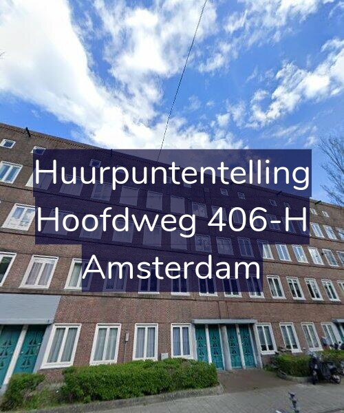Foto gevel Huurpuntentelling voor Hoofdweg 406-H, Amsterdam