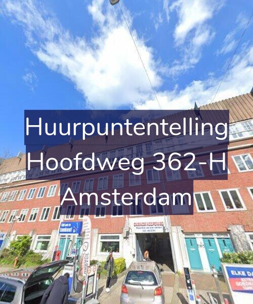 Foto gevel Huurpuntentelling voor Hoofdweg 362-H, Amsterdam