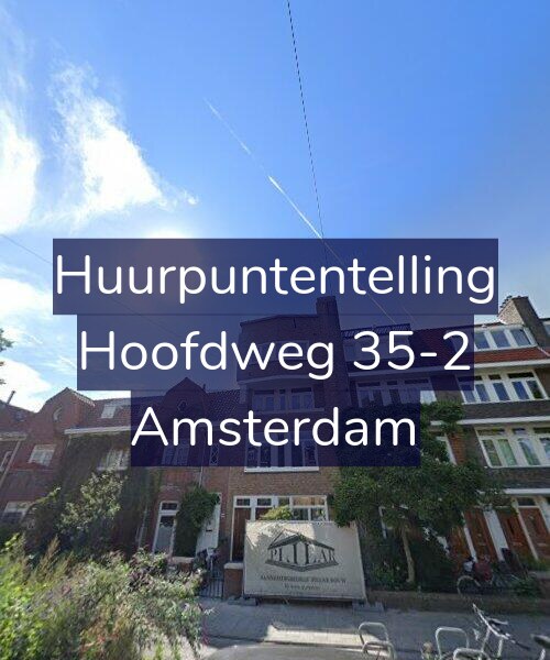 Foto gevel Huurpuntentelling voor Hoofdweg 35-2, Amsterdam