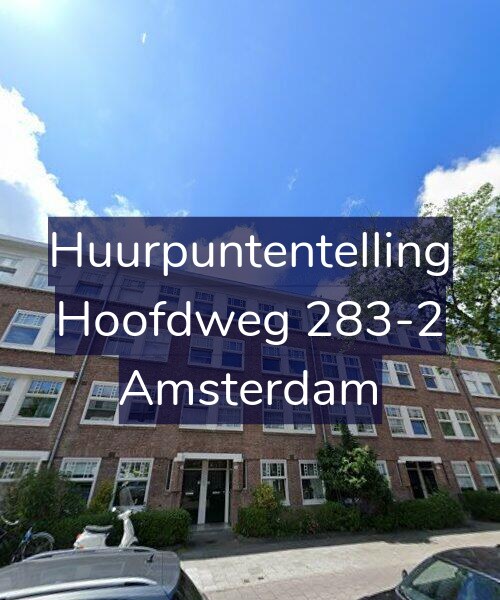 Foto gevel Huurpuntentelling voor Hoofdweg 283-2, Amsterdam