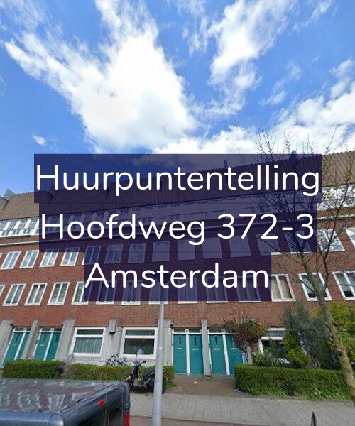 Foto gevel Huurpuntentelling voor Hoofdweg 372-3, Amsterdam