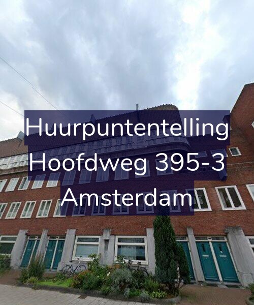 Foto gevel Huurpuntentelling voor Hoofdweg 395-3, Amsterdam