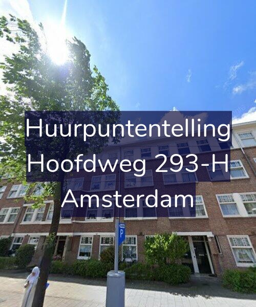 Foto gevel Huurpuntentelling voor Hoofdweg 293-H, Amsterdam