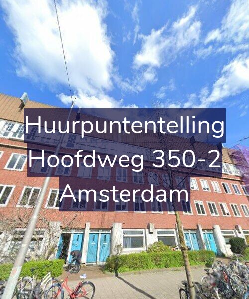 Foto gevel Huurpuntentelling voor Hoofdweg 350-2, Amsterdam
