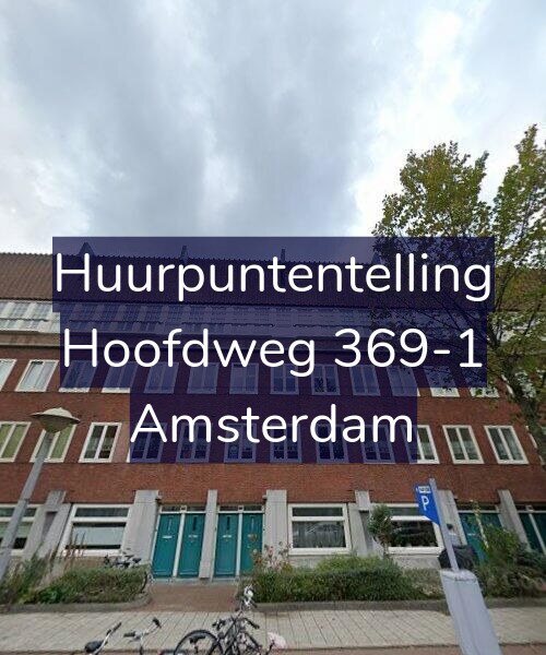 Foto gevel Huurpuntentelling voor Hoofdweg 369-1, Amsterdam
