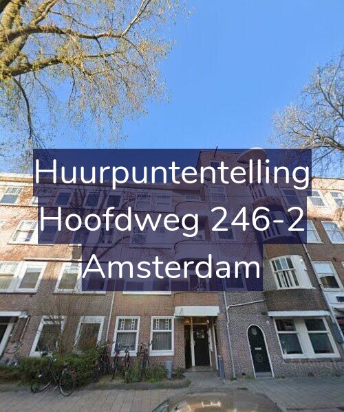 Foto gevel Huurpuntentelling voor Hoofdweg 246-2, Amsterdam