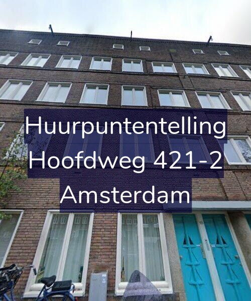 Foto gevel Huurpuntentelling voor Hoofdweg 421-2, Amsterdam