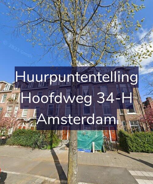 Foto gevel Huurpuntentelling voor Hoofdweg 34-H, Amsterdam