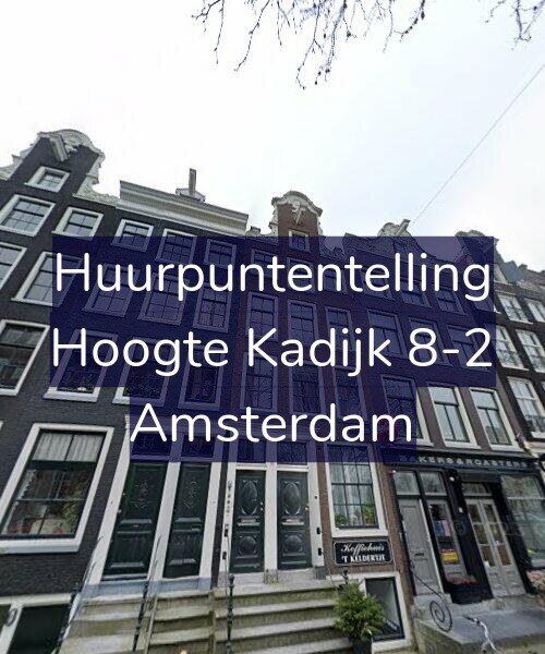 Foto gevel Huurpuntentelling voor Hoogte Kadijk 8-2, Amsterdam