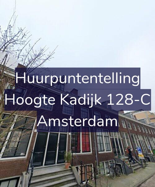 Foto gevel Huurpuntentelling voor Hoogte Kadijk 128-C, Amsterdam