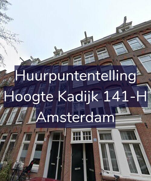 Foto gevel Huurpuntentelling voor Hoogte Kadijk 141-H, Amsterdam