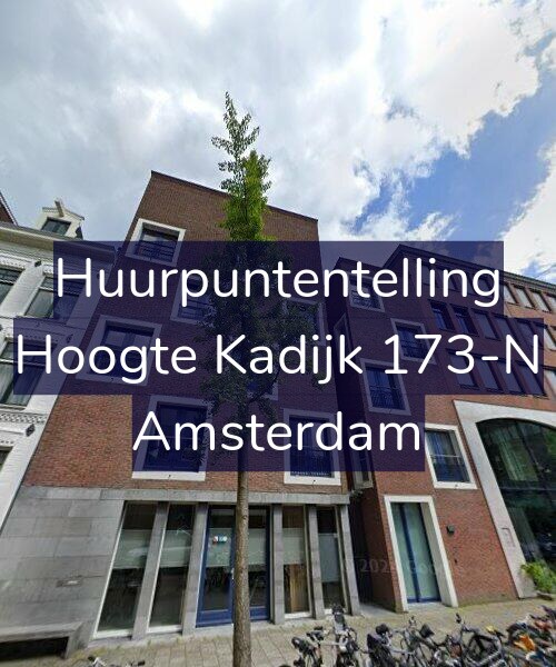 Foto gevel Huurpuntentelling voor Hoogte Kadijk 173-N, Amsterdam
