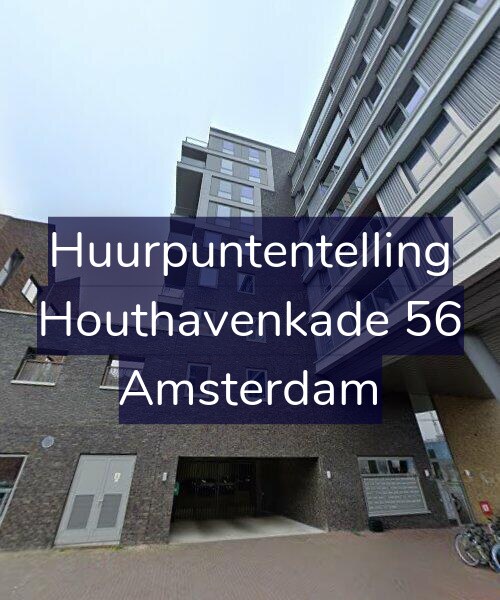 Foto gevel Huurpuntentelling voor Houthavenkade 56, Amsterdam