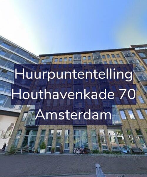 Foto gevel Huurpuntentelling voor Houthavenkade 70, Amsterdam