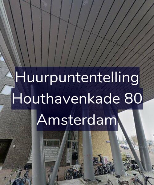 Foto gevel Huurpuntentelling voor Houthavenkade 80, Amsterdam