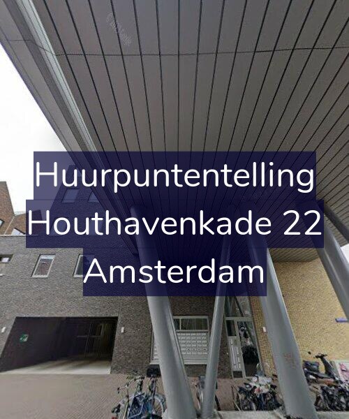Foto gevel Huurpuntentelling voor Houthavenkade 22, Amsterdam