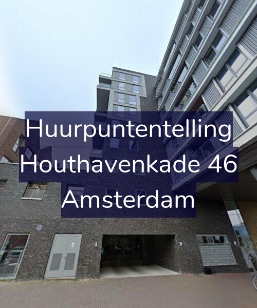 Foto gevel Huurpuntentelling voor Houthavenkade 46, Amsterdam