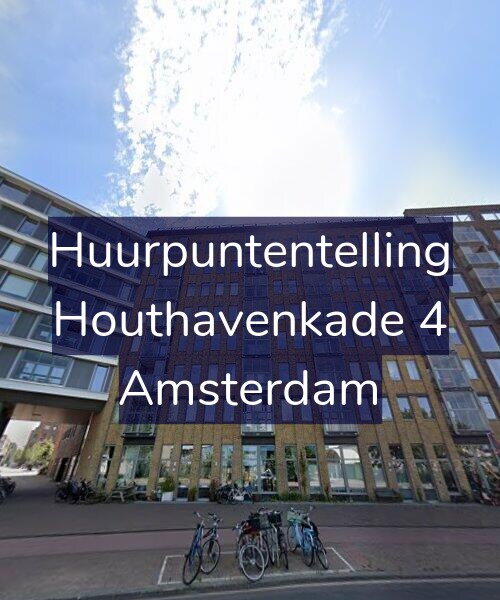 Foto gevel Huurpuntentelling voor Houthavenkade 4, Amsterdam
