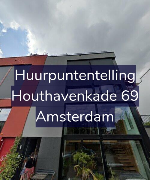 Foto gevel Huurpuntentelling voor Houthavenkade 69, Amsterdam