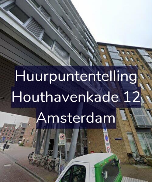 Foto gevel Huurpuntentelling voor Houthavenkade 12, Amsterdam