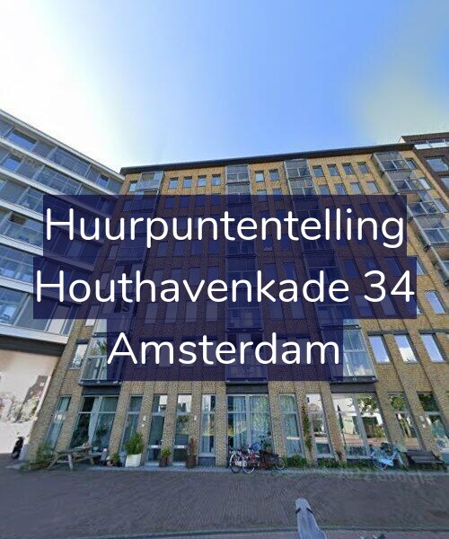 Foto gevel Huurpuntentelling voor Houthavenkade 34, Amsterdam