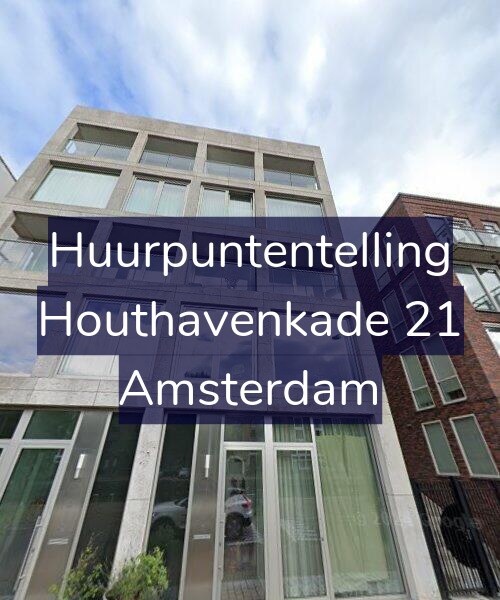 Foto gevel Huurpuntentelling voor Houthavenkade 21, Amsterdam