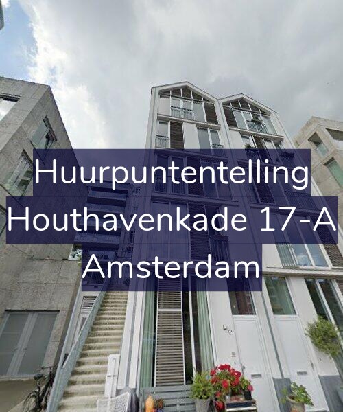 Foto gevel Huurpuntentelling voor Houthavenkade 17-A, Amsterdam