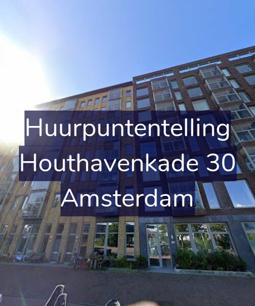Foto gevel Huurpuntentelling voor Houthavenkade 30, Amsterdam