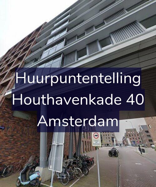 Foto gevel Huurpuntentelling voor Houthavenkade 40, Amsterdam