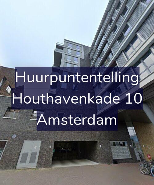 Foto gevel Huurpuntentelling voor Houthavenkade 10, Amsterdam
