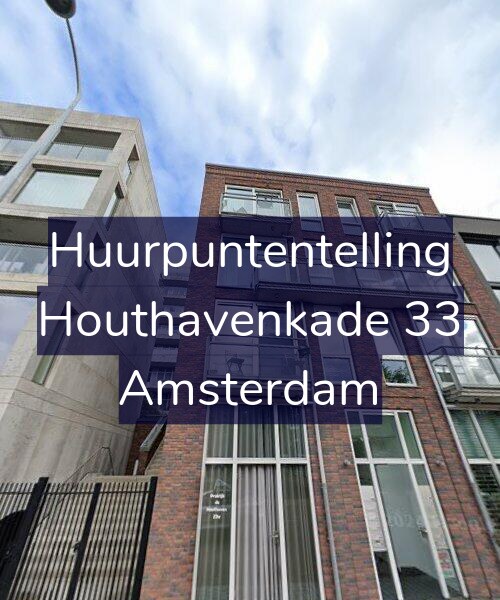 Foto gevel Huurpuntentelling voor Houthavenkade 33, Amsterdam
