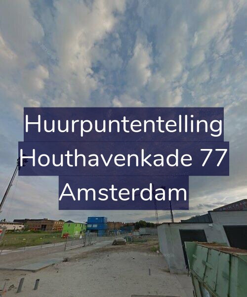 Foto gevel Huurpuntentelling voor Houthavenkade 77, Amsterdam