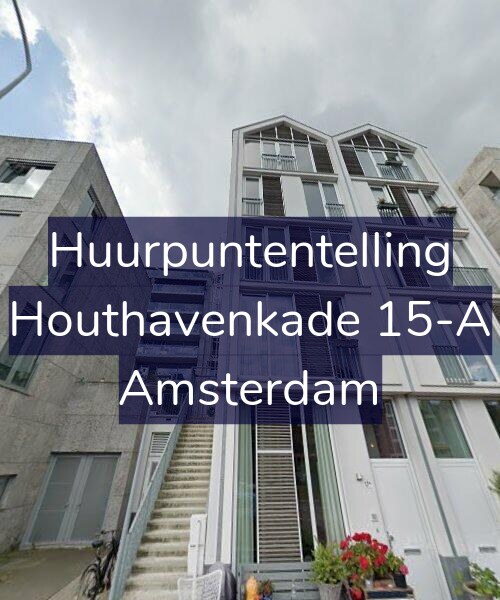 Foto gevel Huurpuntentelling voor Houthavenkade 15-A, Amsterdam