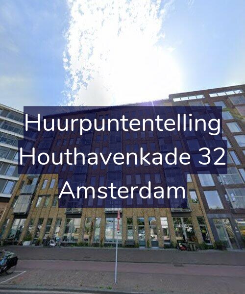 Foto gevel Huurpuntentelling voor Houthavenkade 32, Amsterdam