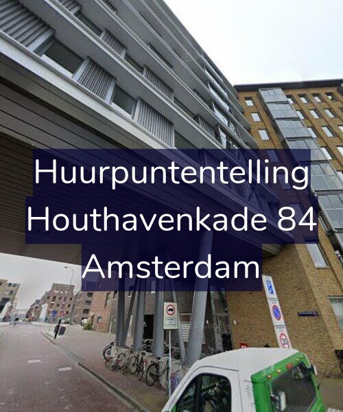 Foto gevel Huurpuntentelling voor Houthavenkade 84, Amsterdam