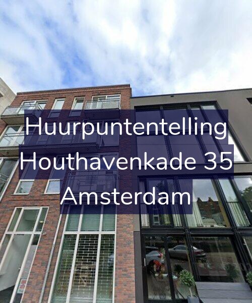Foto gevel Huurpuntentelling voor Houthavenkade 35, Amsterdam