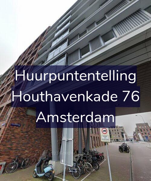 Foto gevel Huurpuntentelling voor Houthavenkade 76, Amsterdam