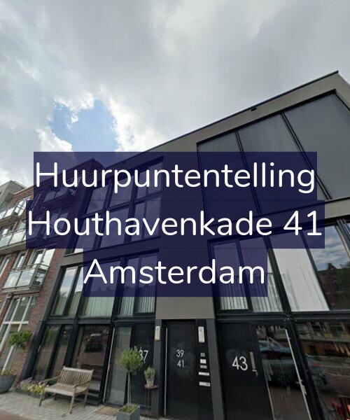 Foto gevel Huurpuntentelling voor Houthavenkade 41, Amsterdam