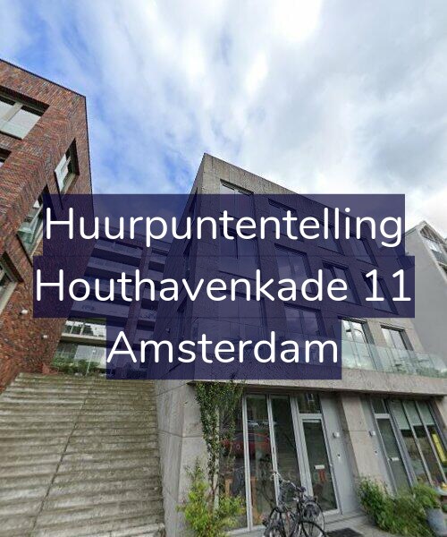 Foto gevel Huurpuntentelling voor Houthavenkade 11, Amsterdam